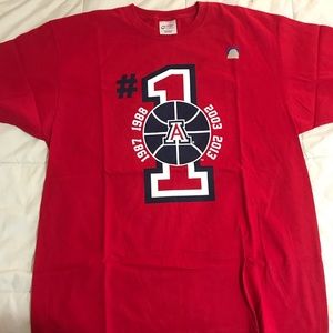 Arizona Wildcats Basketball #1 T-Shirt